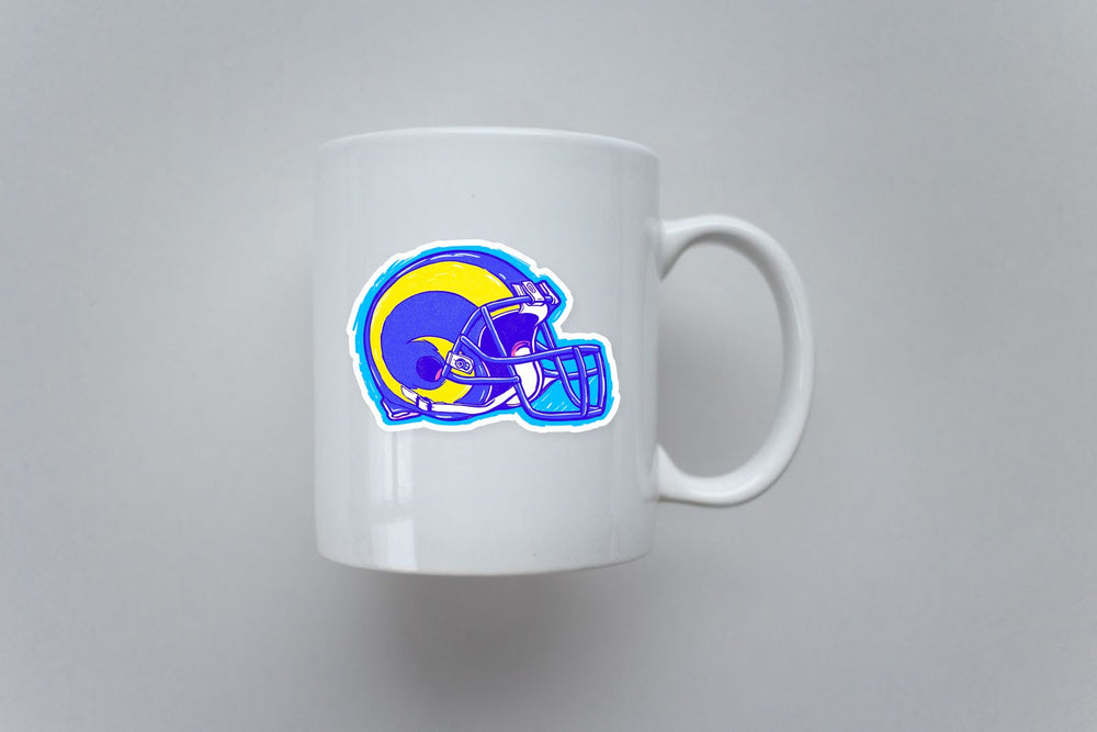 NFL Helmet Sports Sticker
