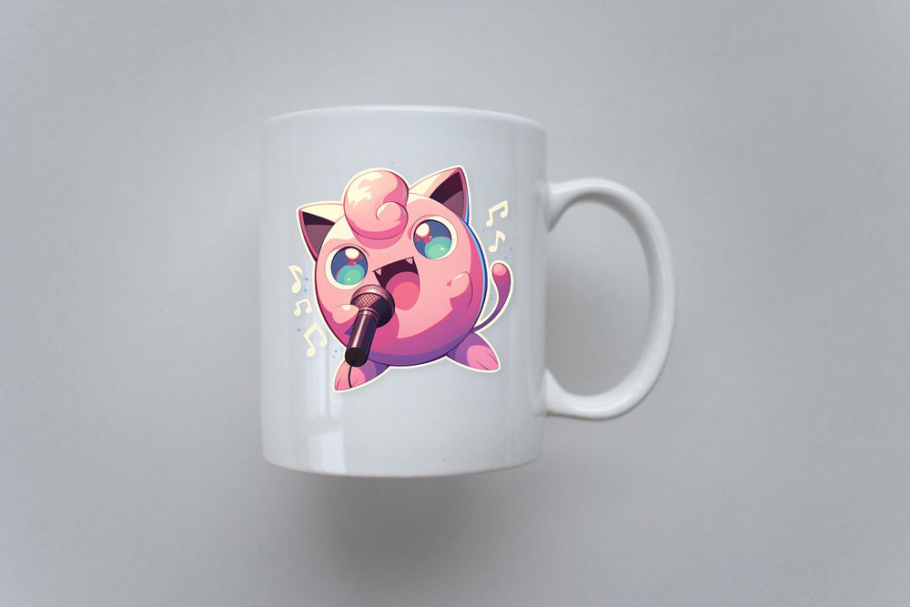 Jigglypuff Singing Pokemon Sticker