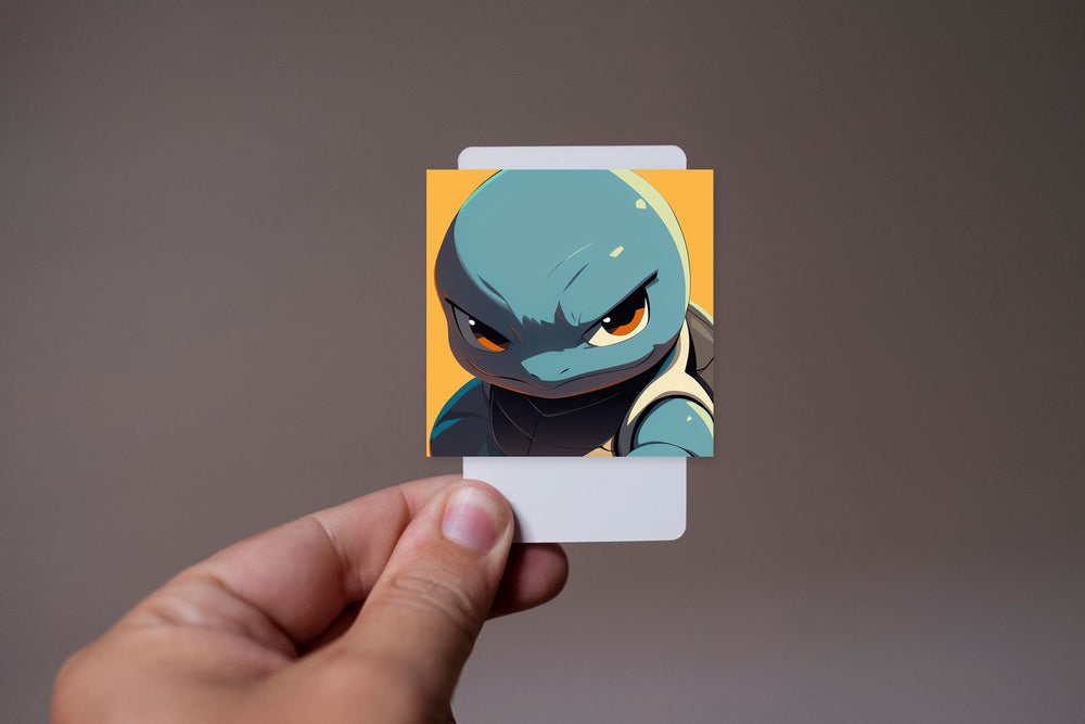 Squirtle Angry Look Sticker