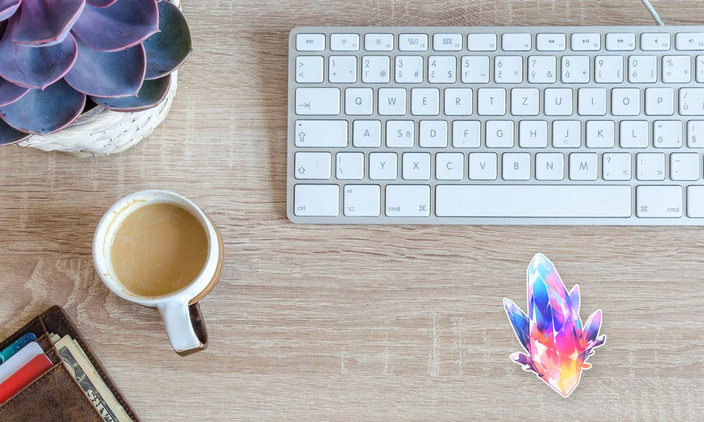 Colorful Crystal Prism Sticker