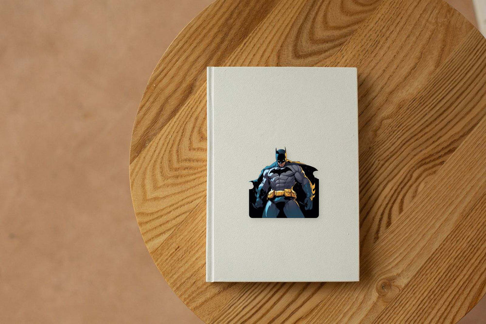 Batman Muscular Comic Pose Sticker