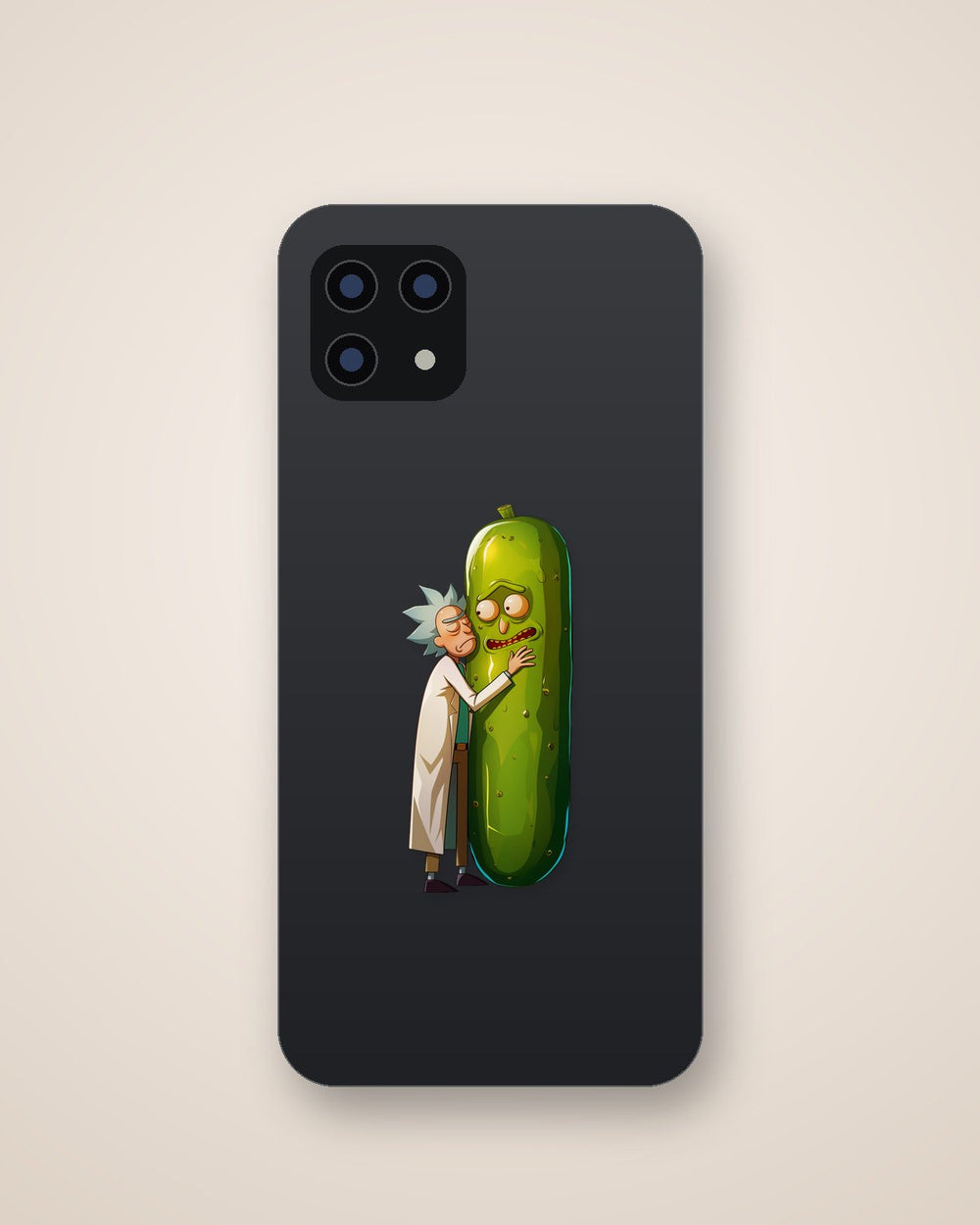 Rick and Morty Pickle Rick Hug Sticker