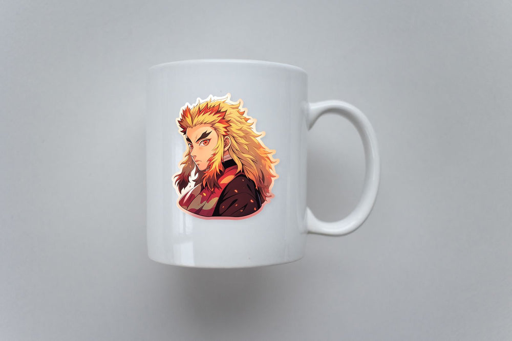 Demon Slayer Pensive Rengoku Sticker