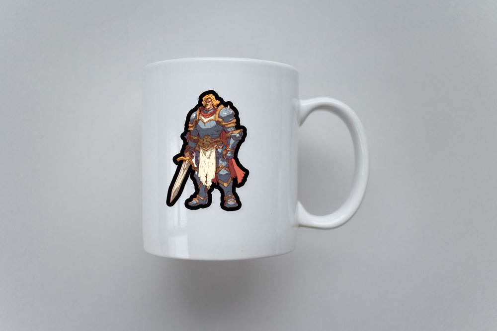 Heroes of Might and Magic Knight Fantasy Sticker