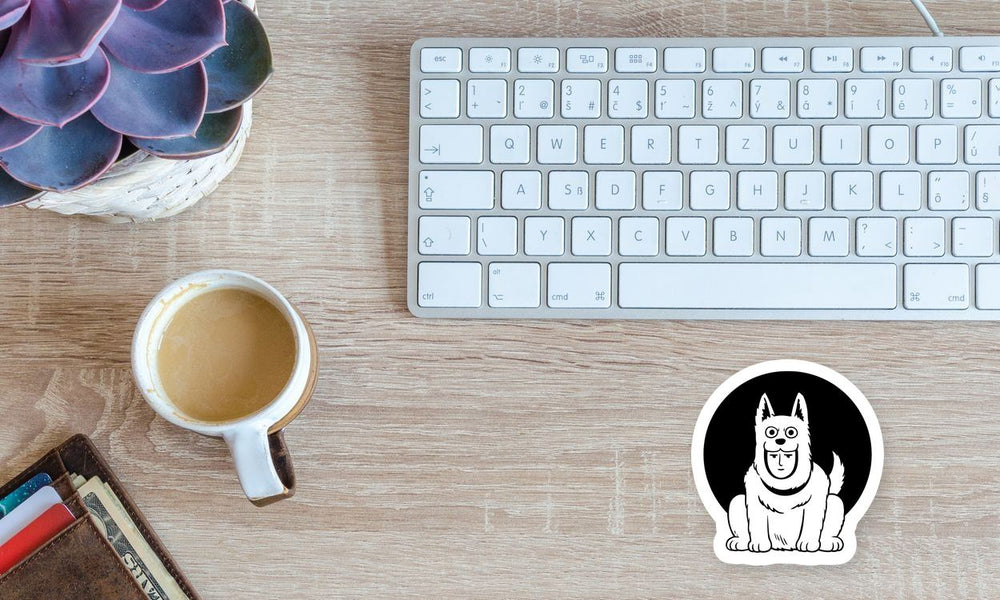 Watchdog Man Opm Sticker