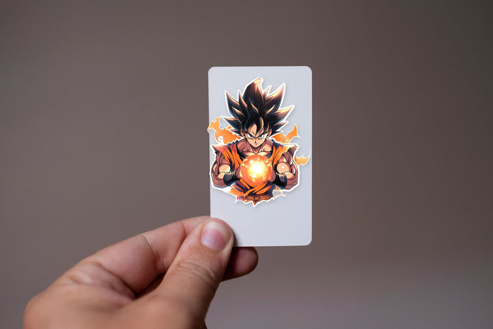 Goku with an Energy Ball Sticker