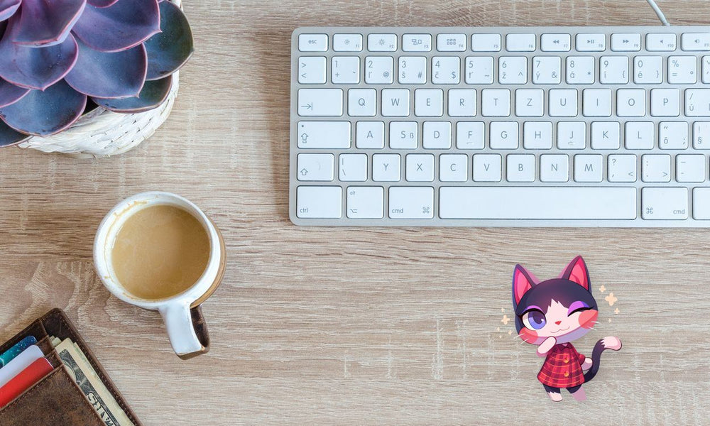 Smiling Rosie Animal Crossing Sticker