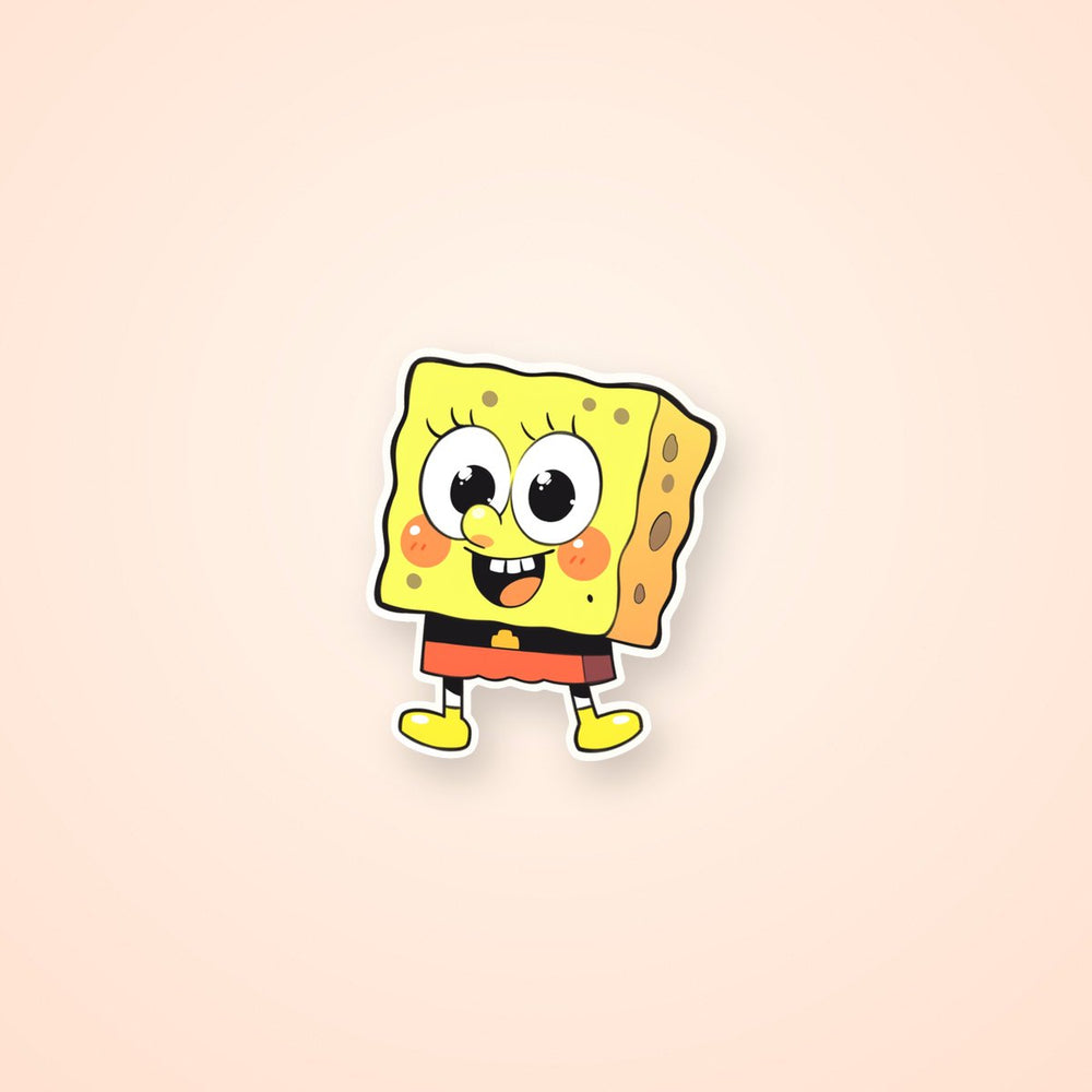 Funny Baby Spongebob Sticker