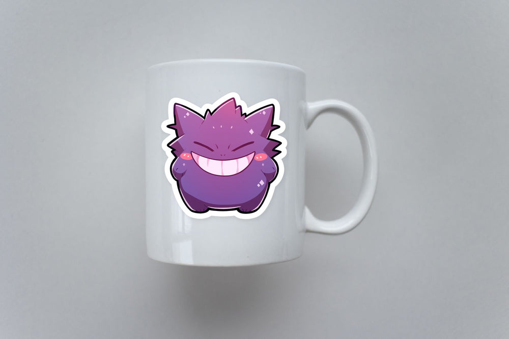 Pokemon Cute Gengar Sticker