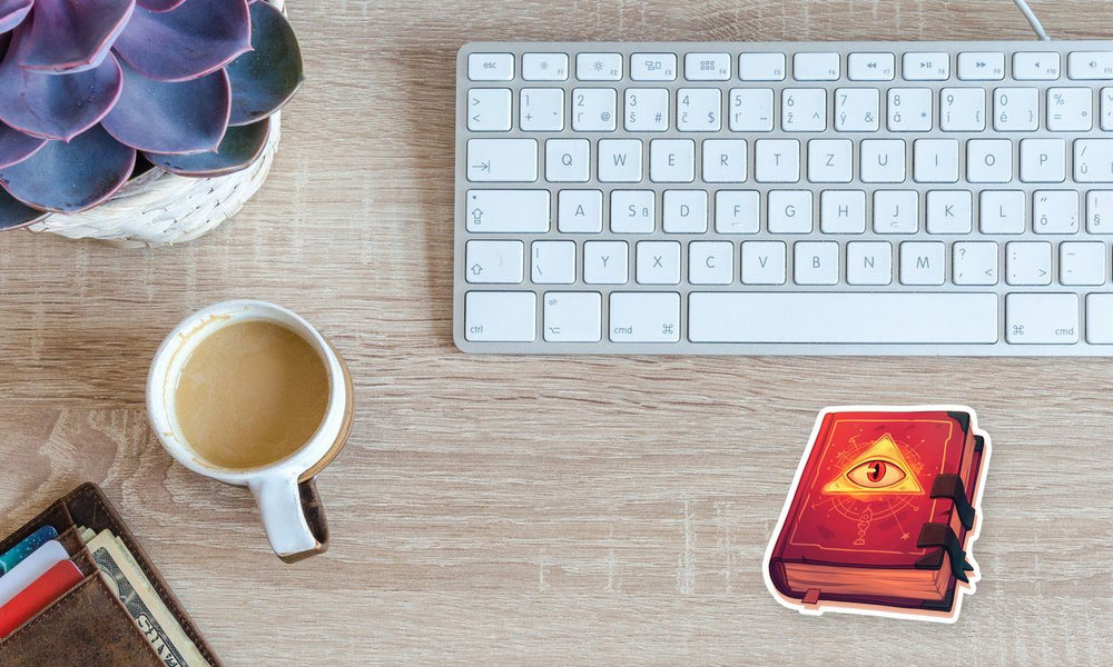 Gravity Falls Magic Journal Book Sticker