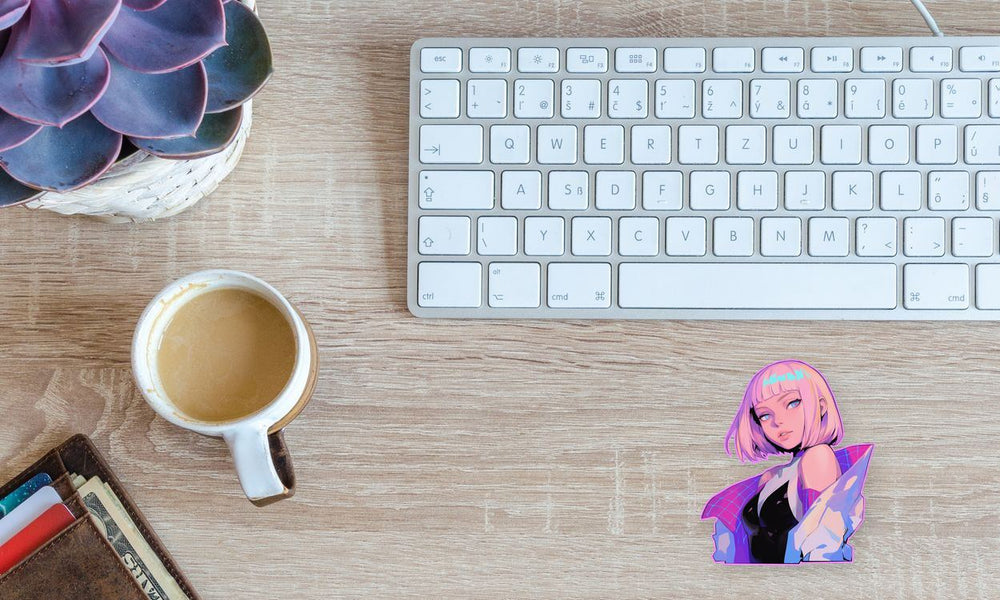 Gwen Stacy Spider-Verse Sticker