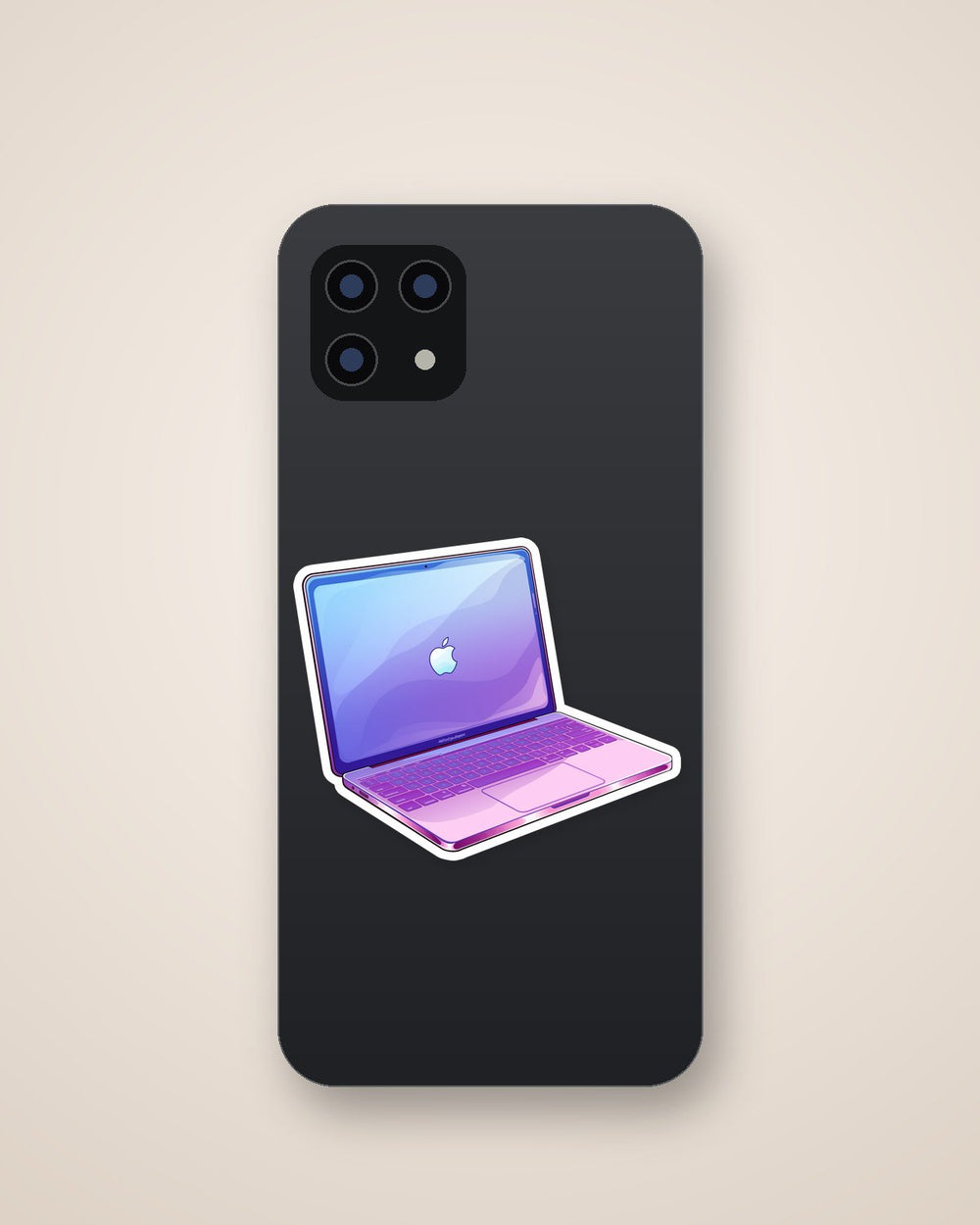 Pastel Macbook Aesthetic Laptop Sticker