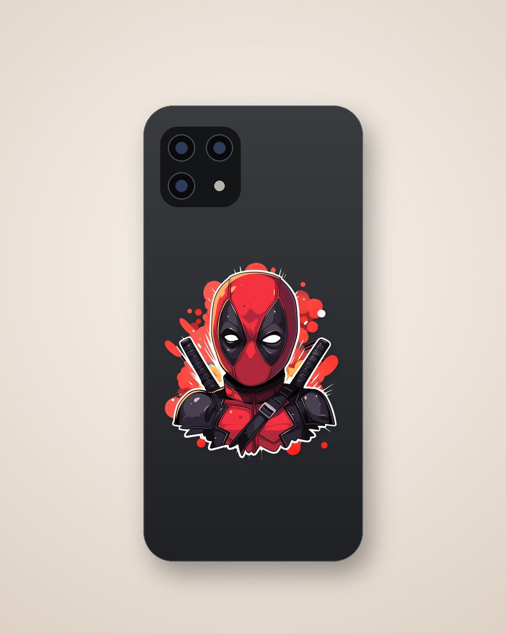 Marvel Chibi Deadpool Sticker