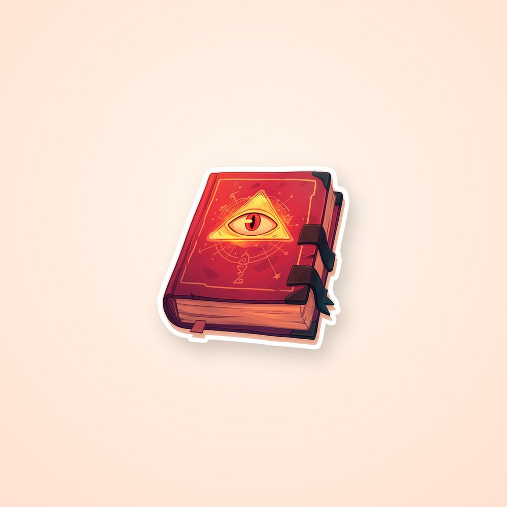Gravity Falls Magic Journal Book Sticker