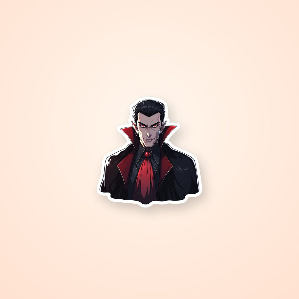 Aesthetic Dracula Halloween Sticker