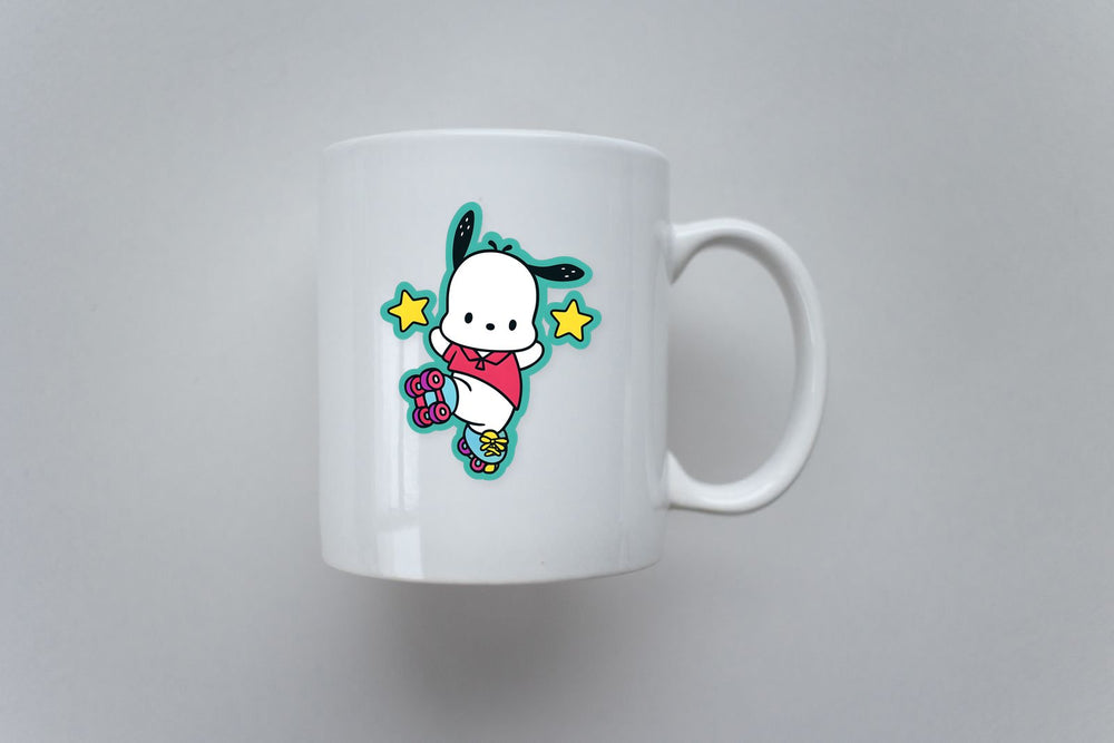 Pochacco Roller Skates Sticker