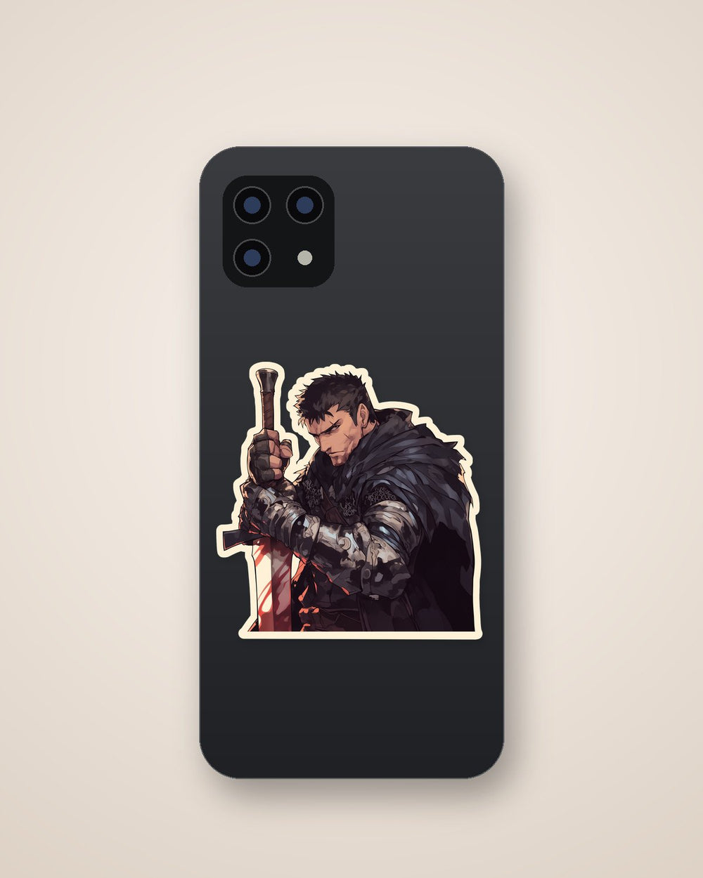 Guts Berserk Warrior Sticker