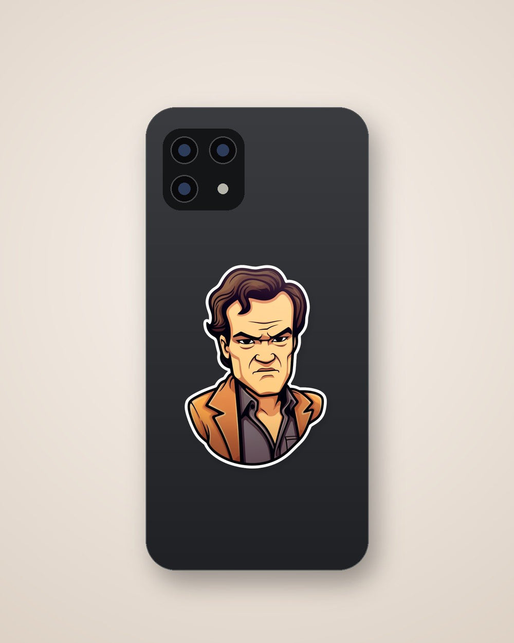 Quentin Tarantino Cartoon Style Sticker
