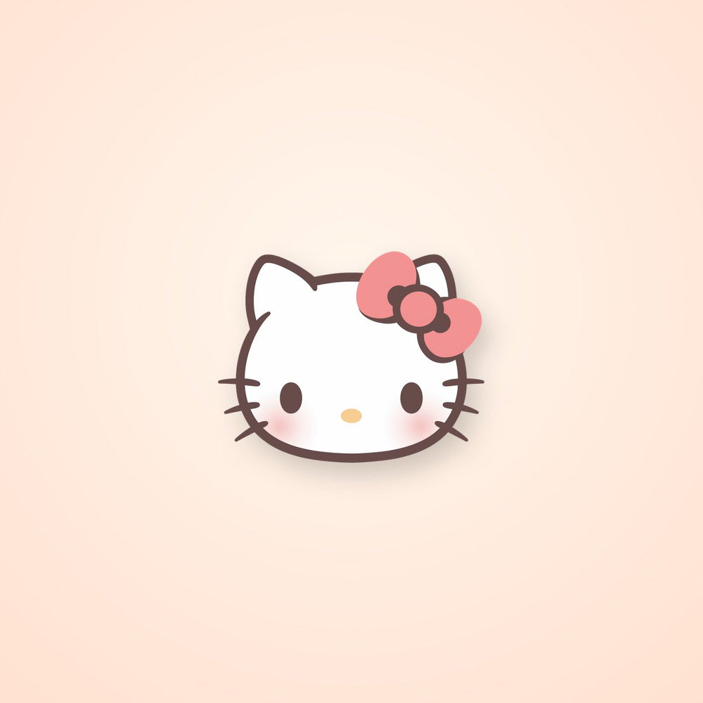 Hello Kitty Cute Face Sticker