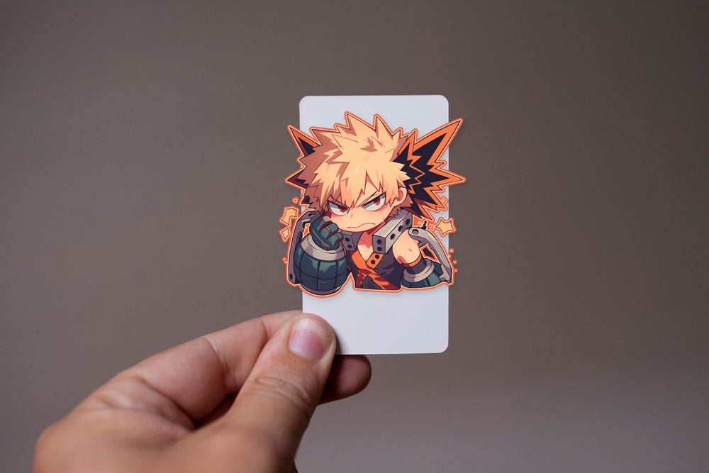 My Hero Academia Chibi Bakugo Sticker