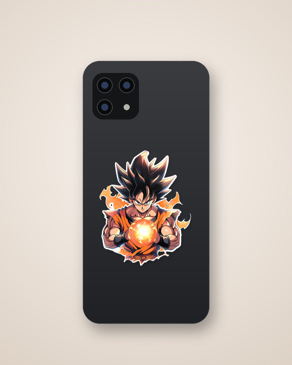 Goku with an Energy Ball Sticker