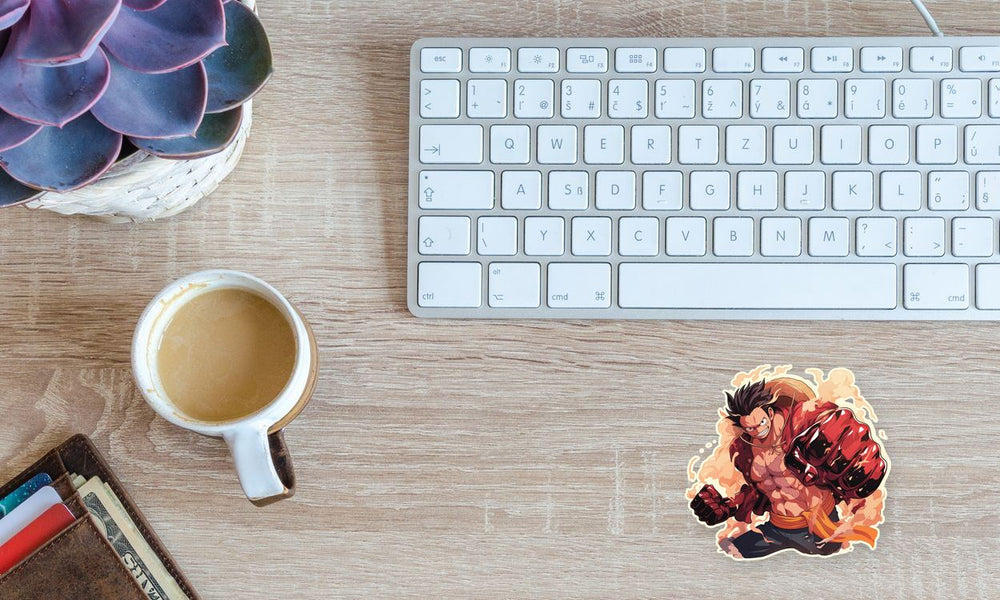 Luffy Gear 4 Epic Punch Sticker