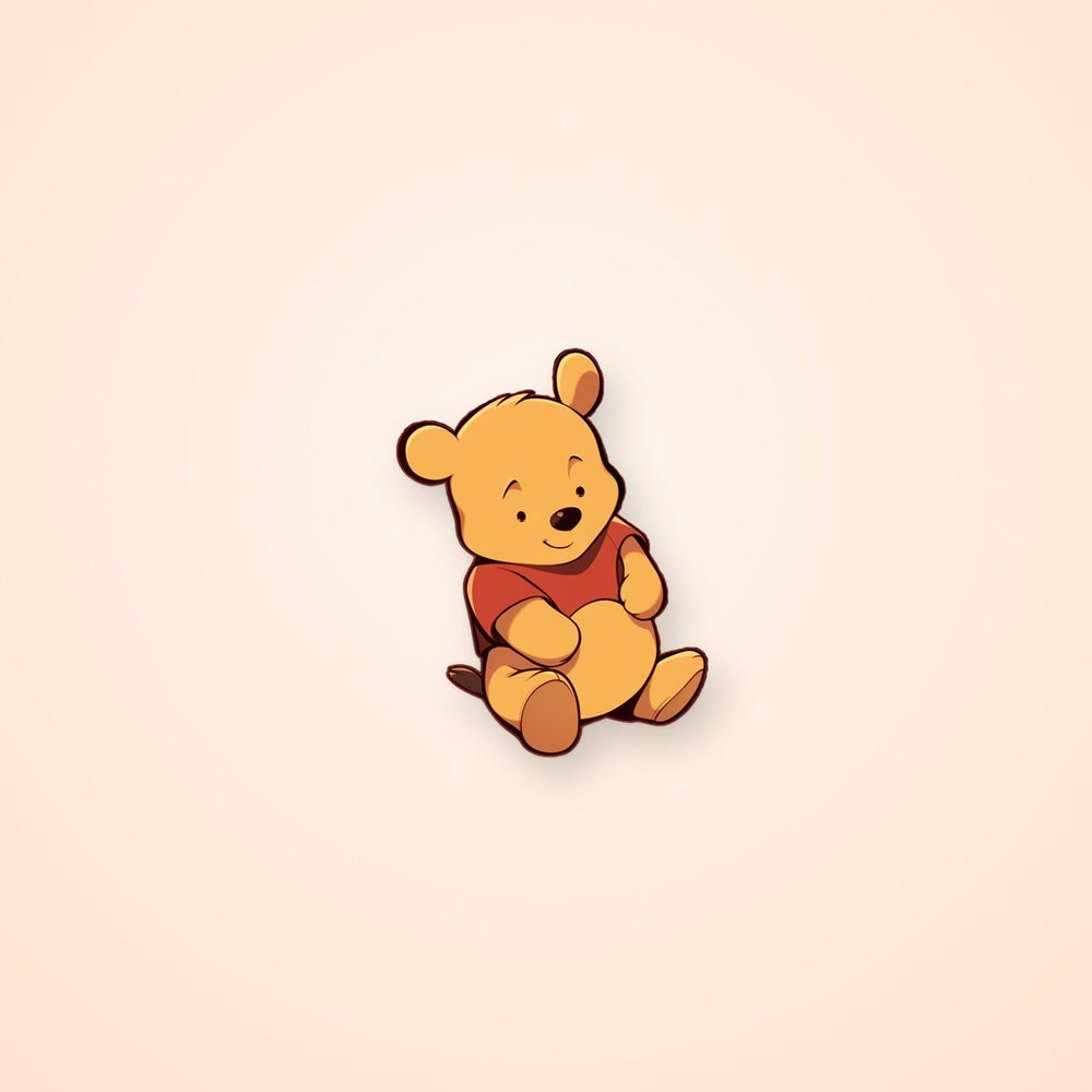 Disney Winnie-The-Pooh Aesthetic Sticker