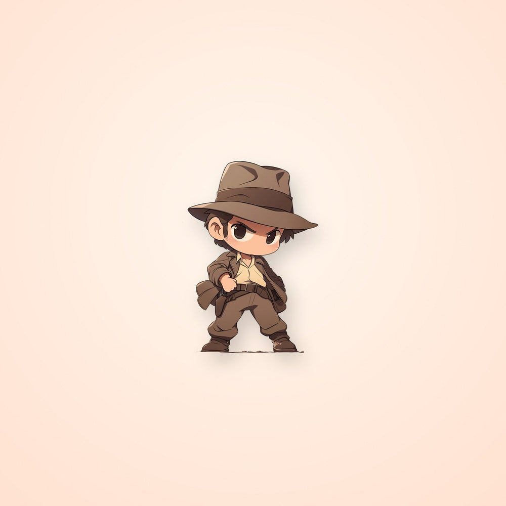 Indiana Jones Adventurer Sticker
