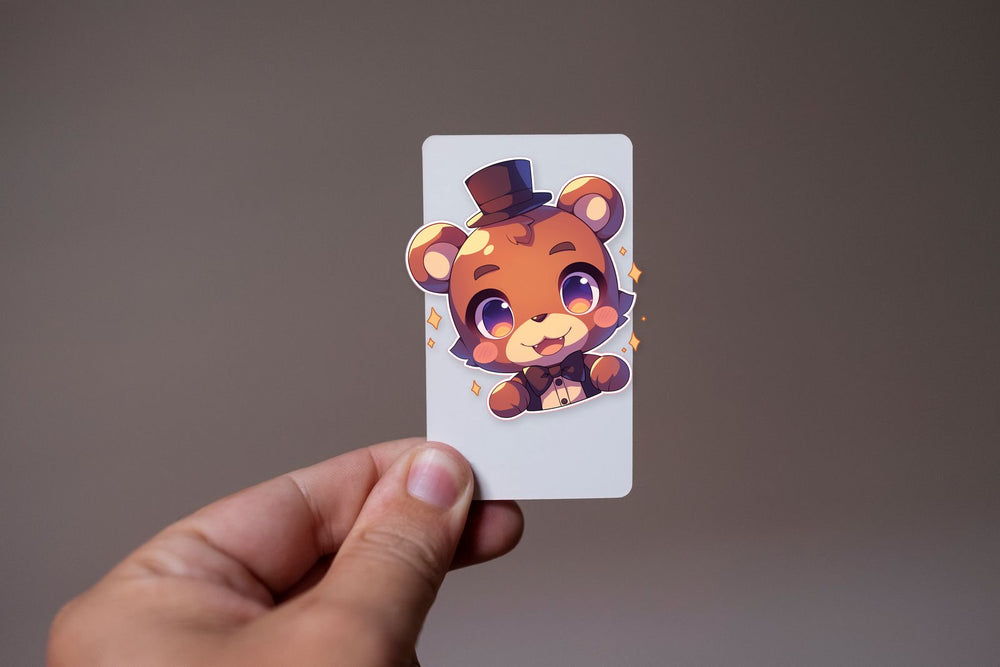 Fnaf Classic Freddy Cute Sticker