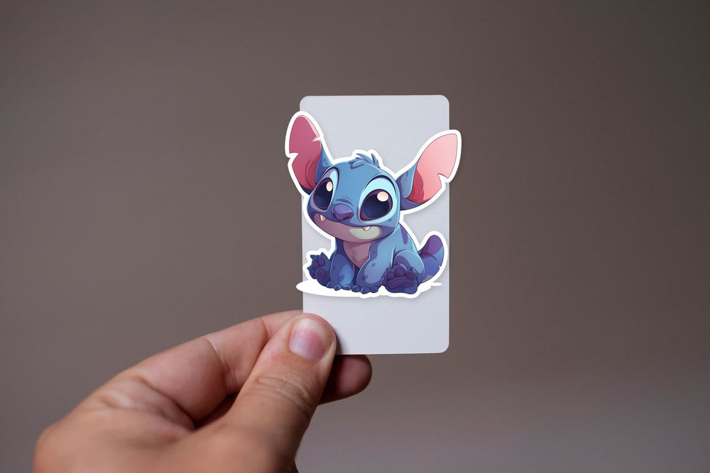 Cute Stitch Sitting Sticker