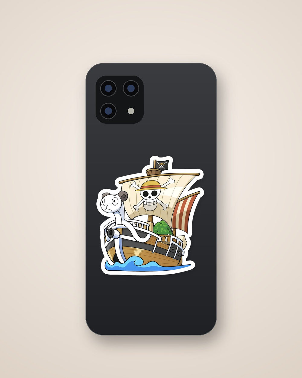 Going Merry One Piece Ship Sticker