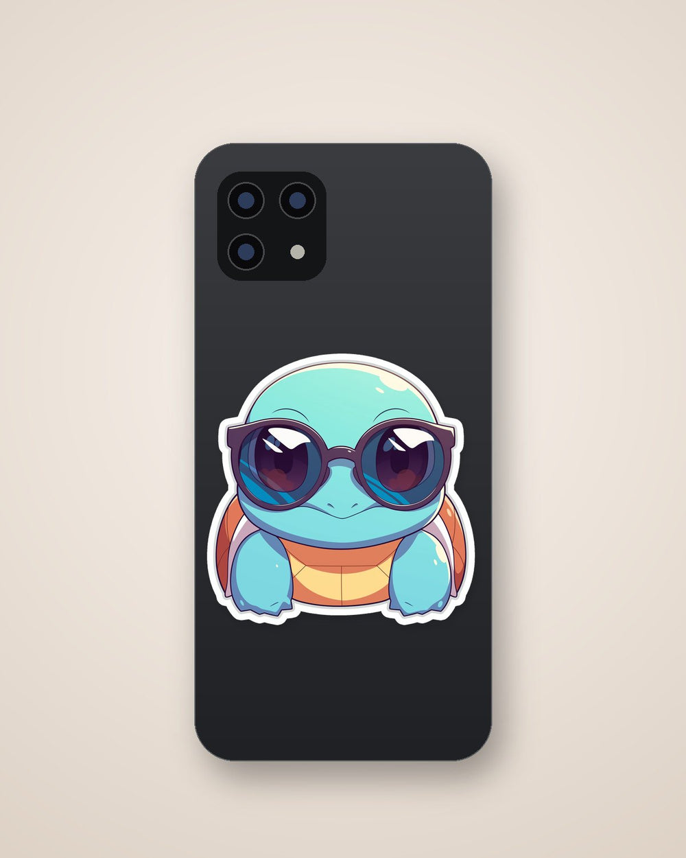 Squirtle Sunglasses Cool Sticker