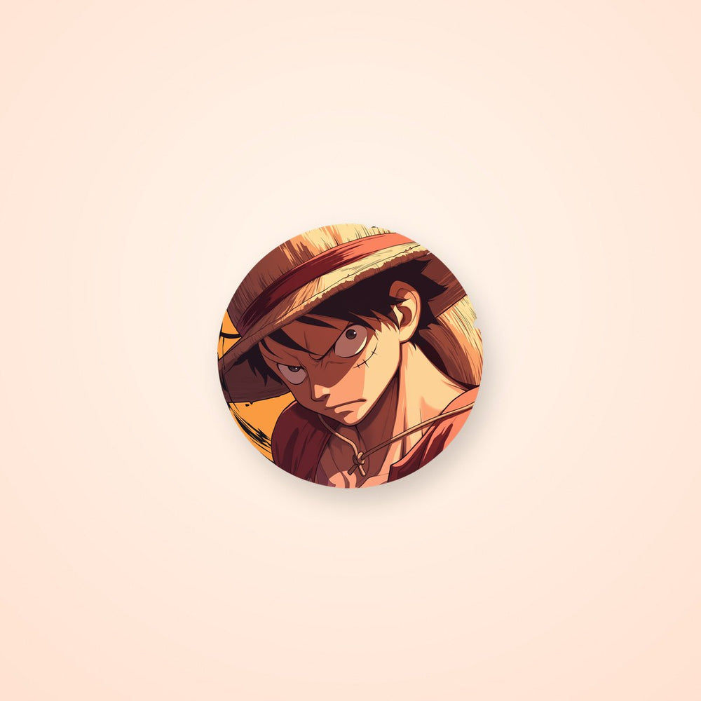 Luffy Classic Straw Hat Sticker