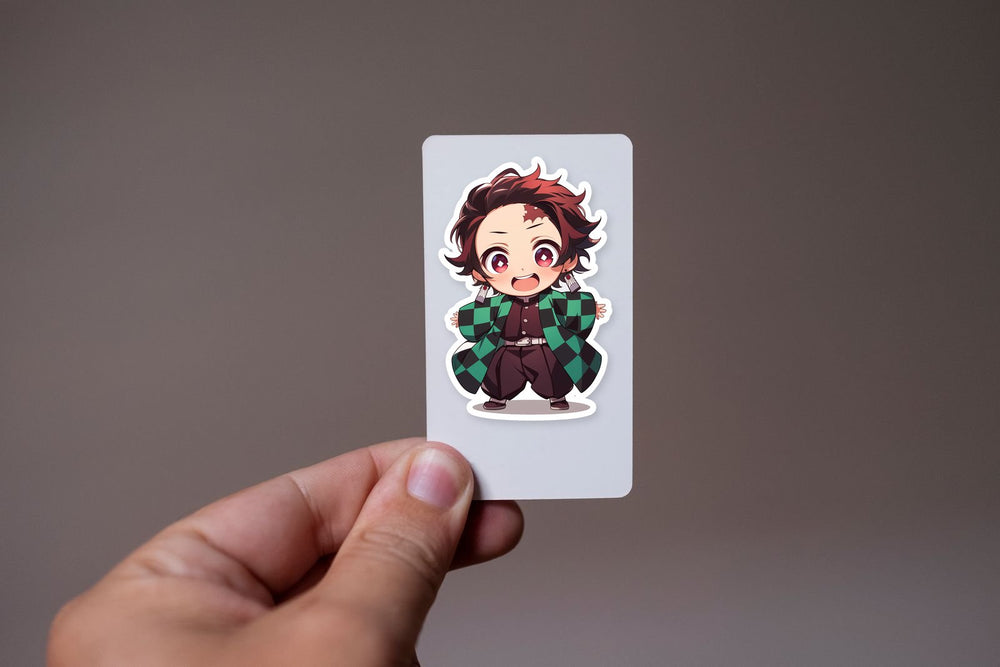 Chibi Tanjiro Kamado Demon Slayer Sticker