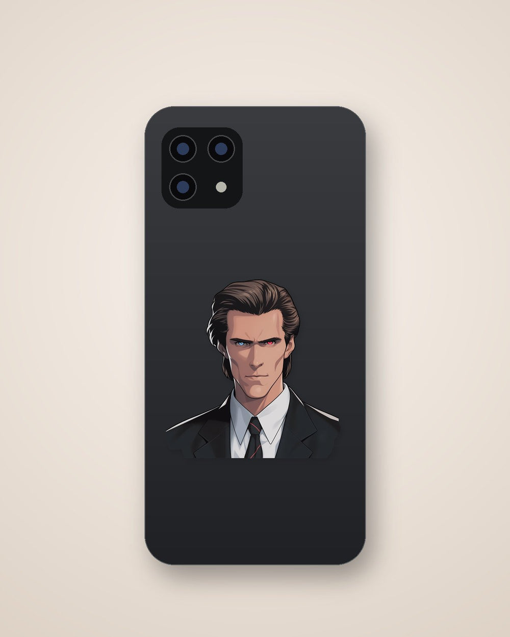 Patrick Bateman Heterochromatic Eyes Sticker