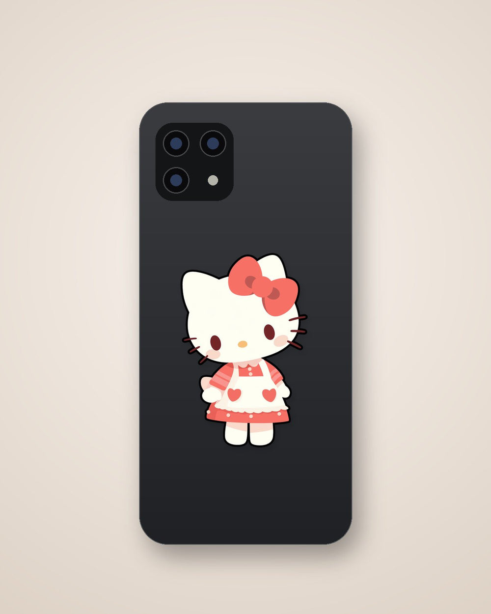 Hello Kitty Tiny Dress Cute Sticker