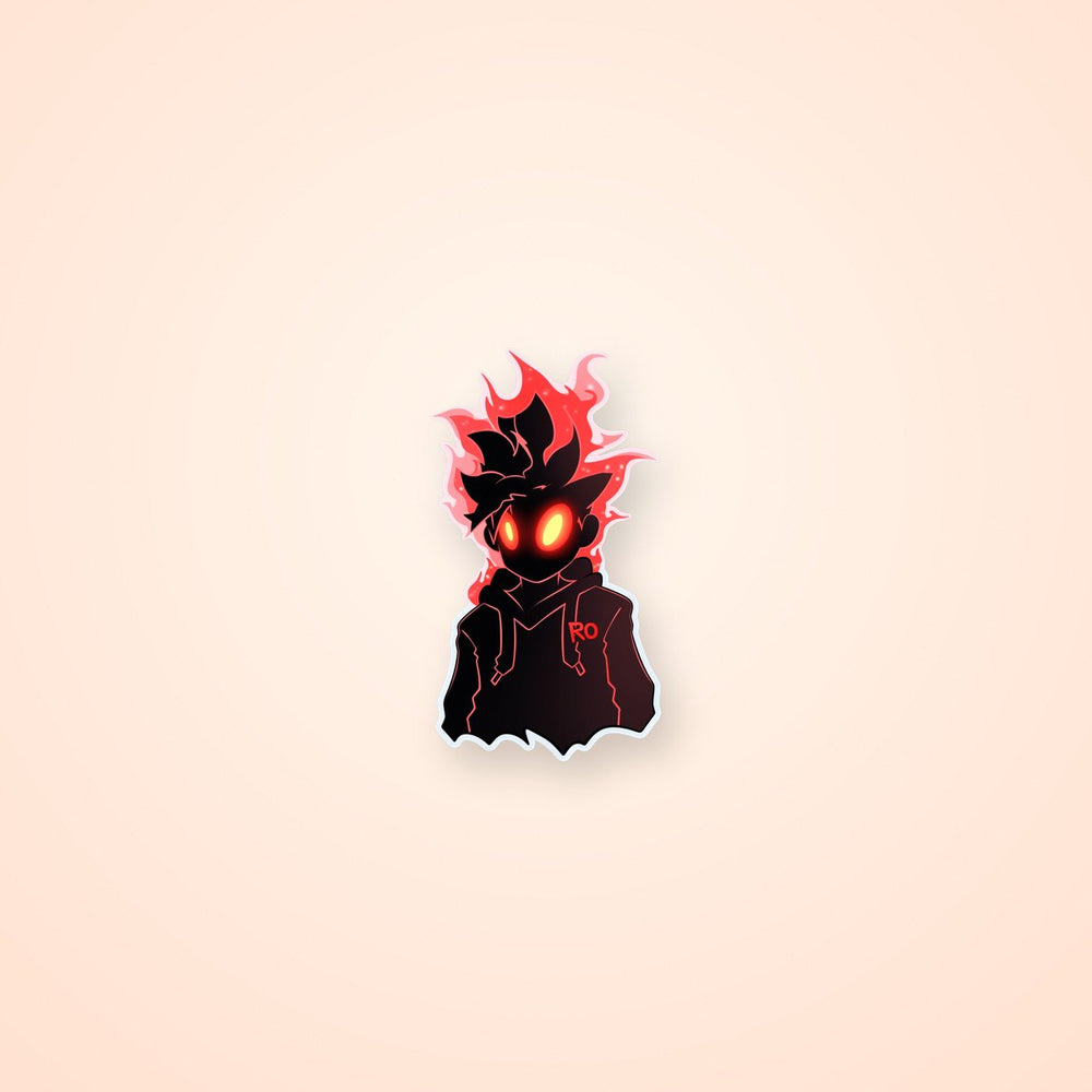Flame Boi Sticker