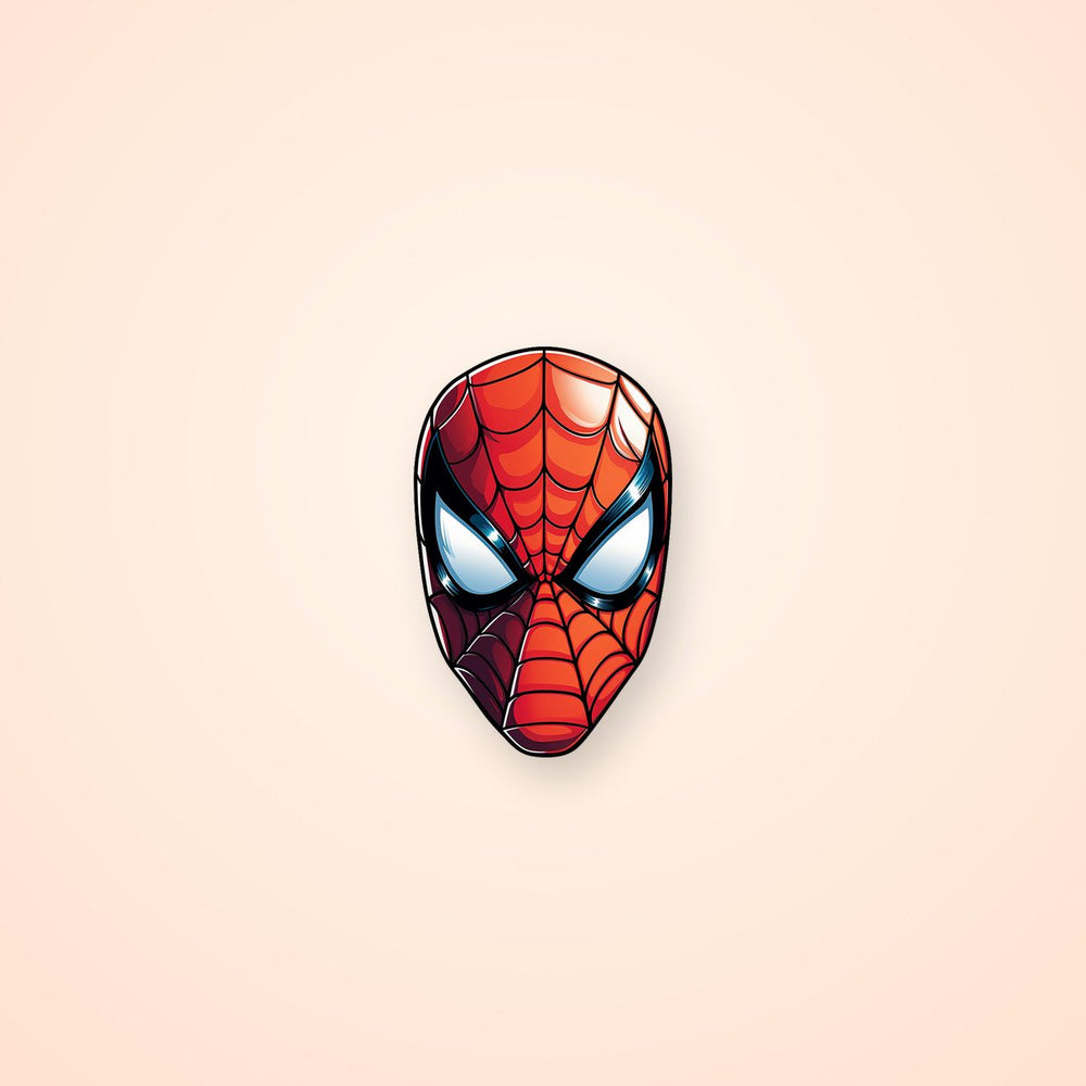 Spider- Man Mask Sticker