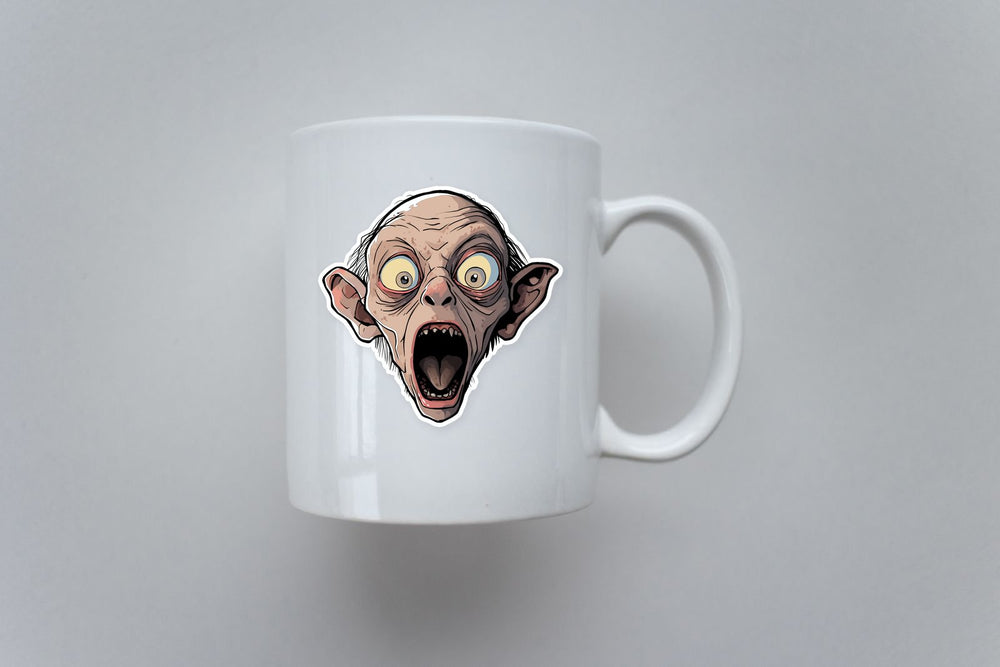 Lord of the Rings Scary Gollum Sticker