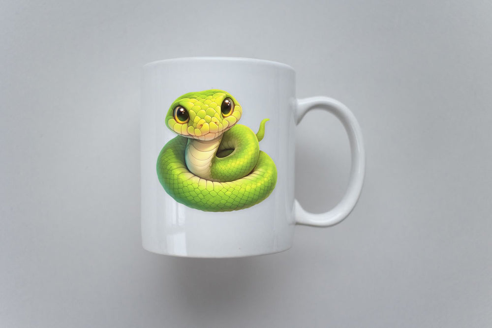 Big-Eyed Snake Sticker