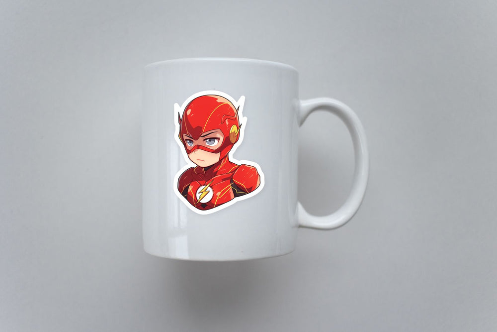 Anime Flash Bust DC Sticker