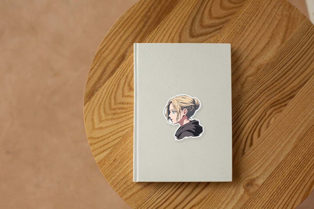 Attack on Titan Side View Annie Leonhart Sticker
