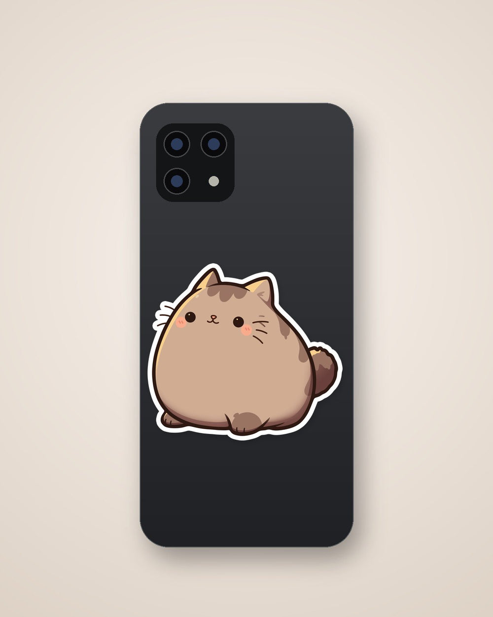 Pusheen Chubby Cat Cute Sticker
