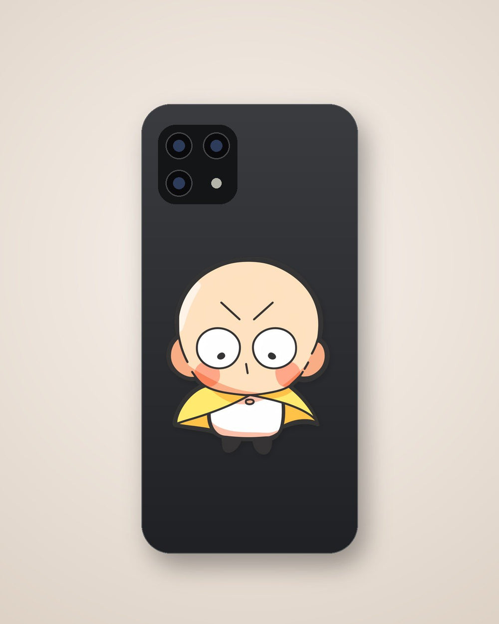 Funny Saitama Minimalist Doodle Sticker