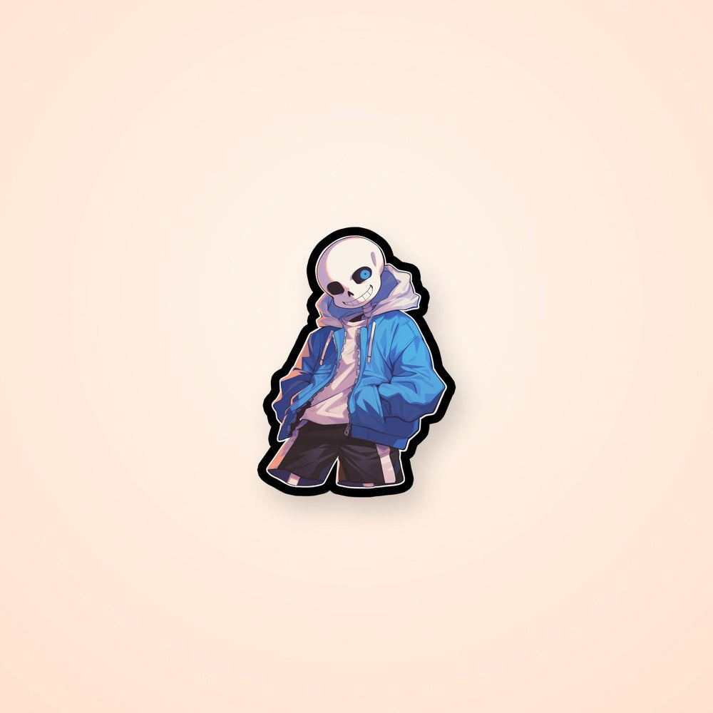 Sans Undertale Anime Style Sticker