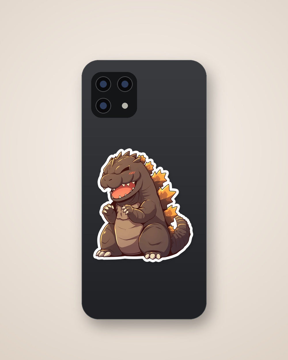 Chibi Godzilla Cute Kaiju Sticker