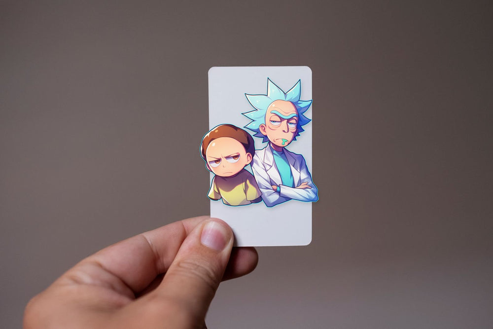 Rick and Morty Gang Sticker