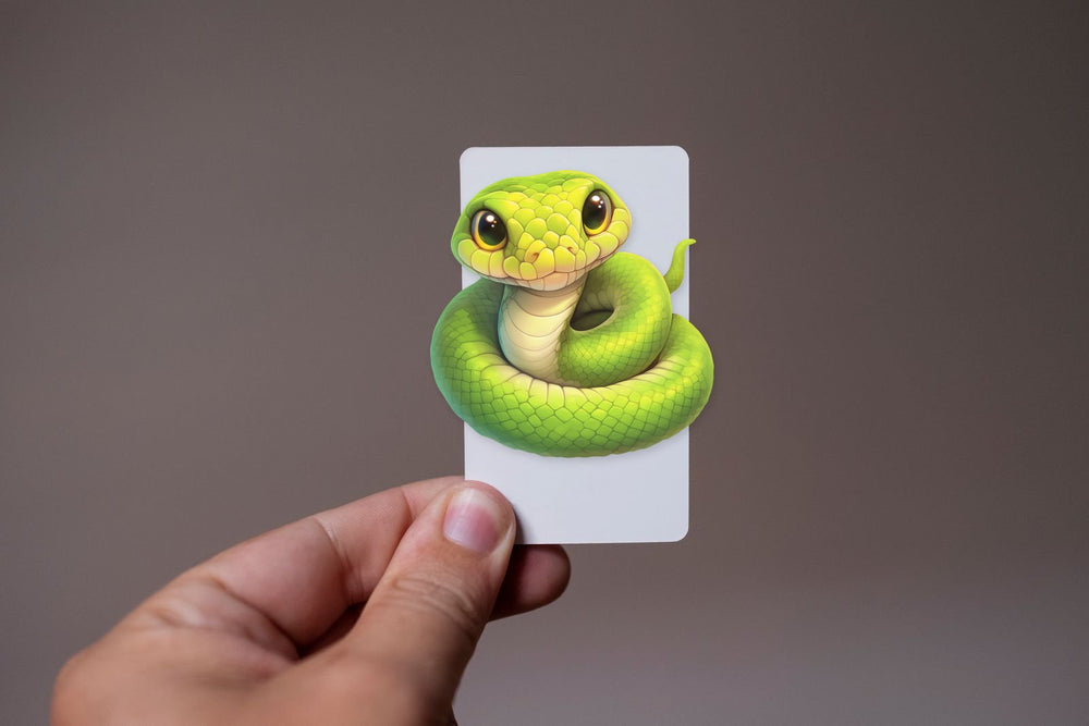 Big-Eyed Snake Sticker