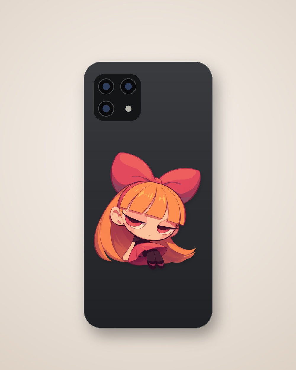 Cute Powerpuff Girls Blossom Pink Dress Sticker