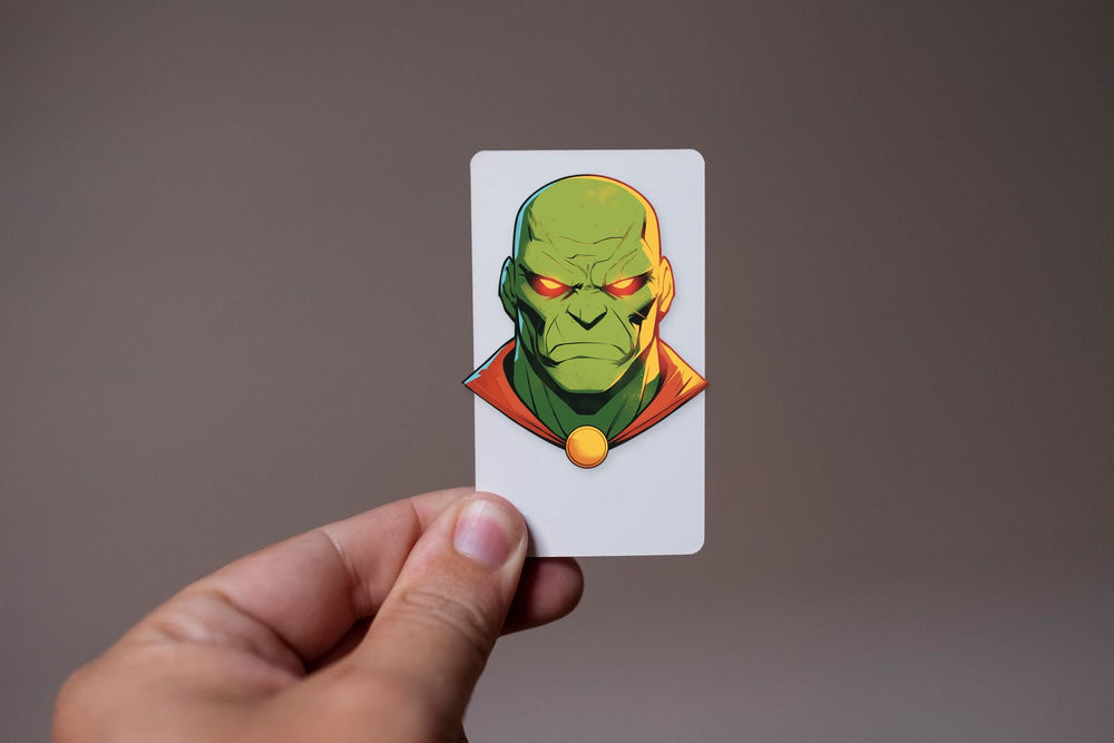 Martian Manhunter Clipart Sticker